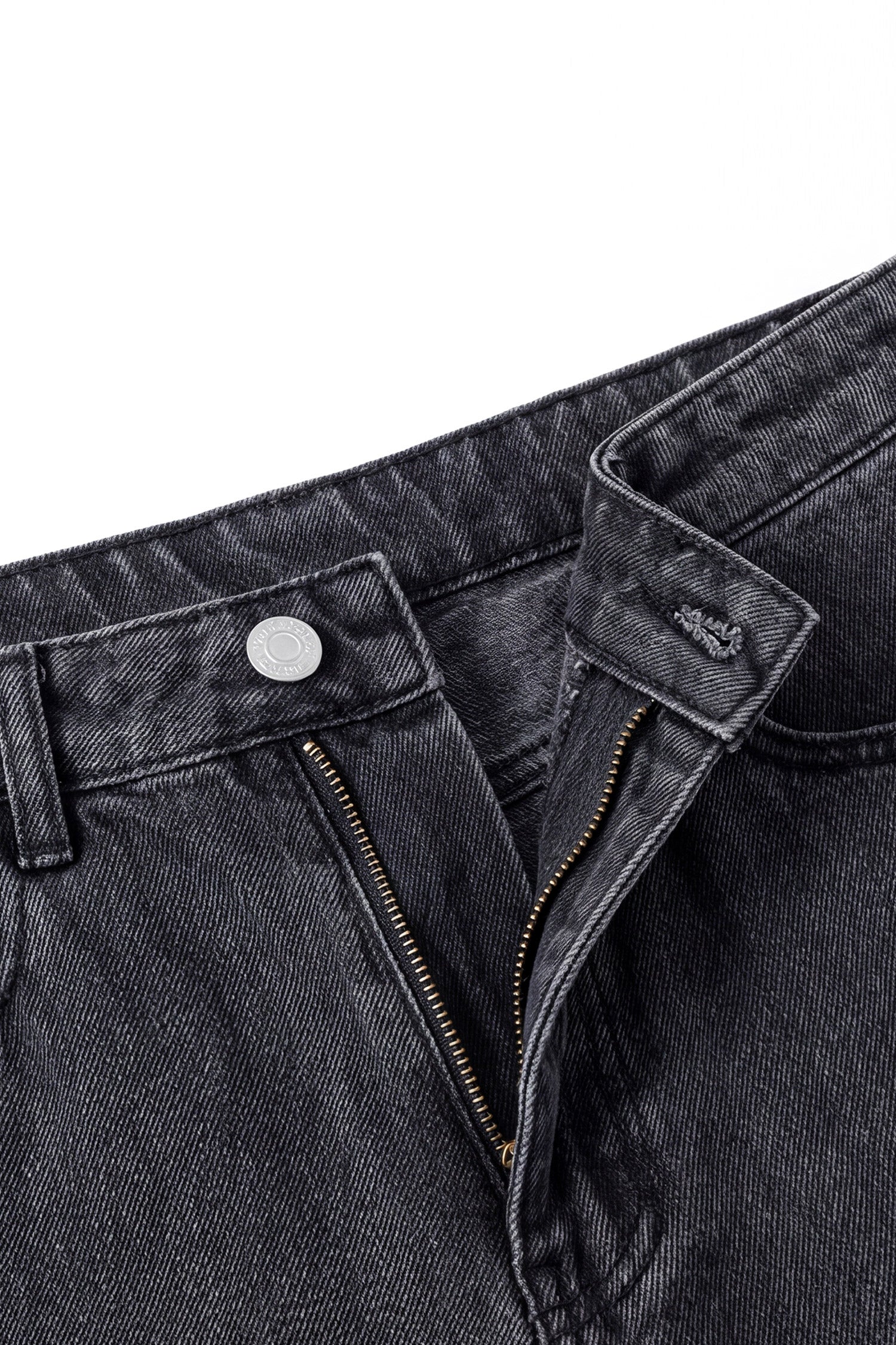 ND CITY™ Signature Black Bagyy Fit Denim Jeans