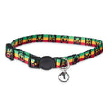 Breakaway Cat Collar with Bell – Multicolor