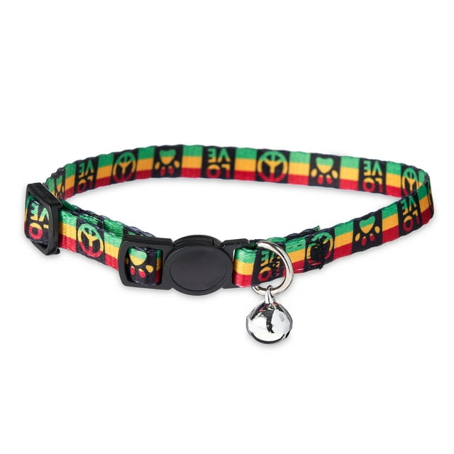 Breakaway Cat Collar with Bell – Multicolor