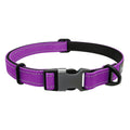 Adjustable Nylon Dog Collar – Purple