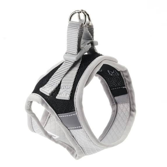 Wrap-Style Adjustable Dog Harness – Black