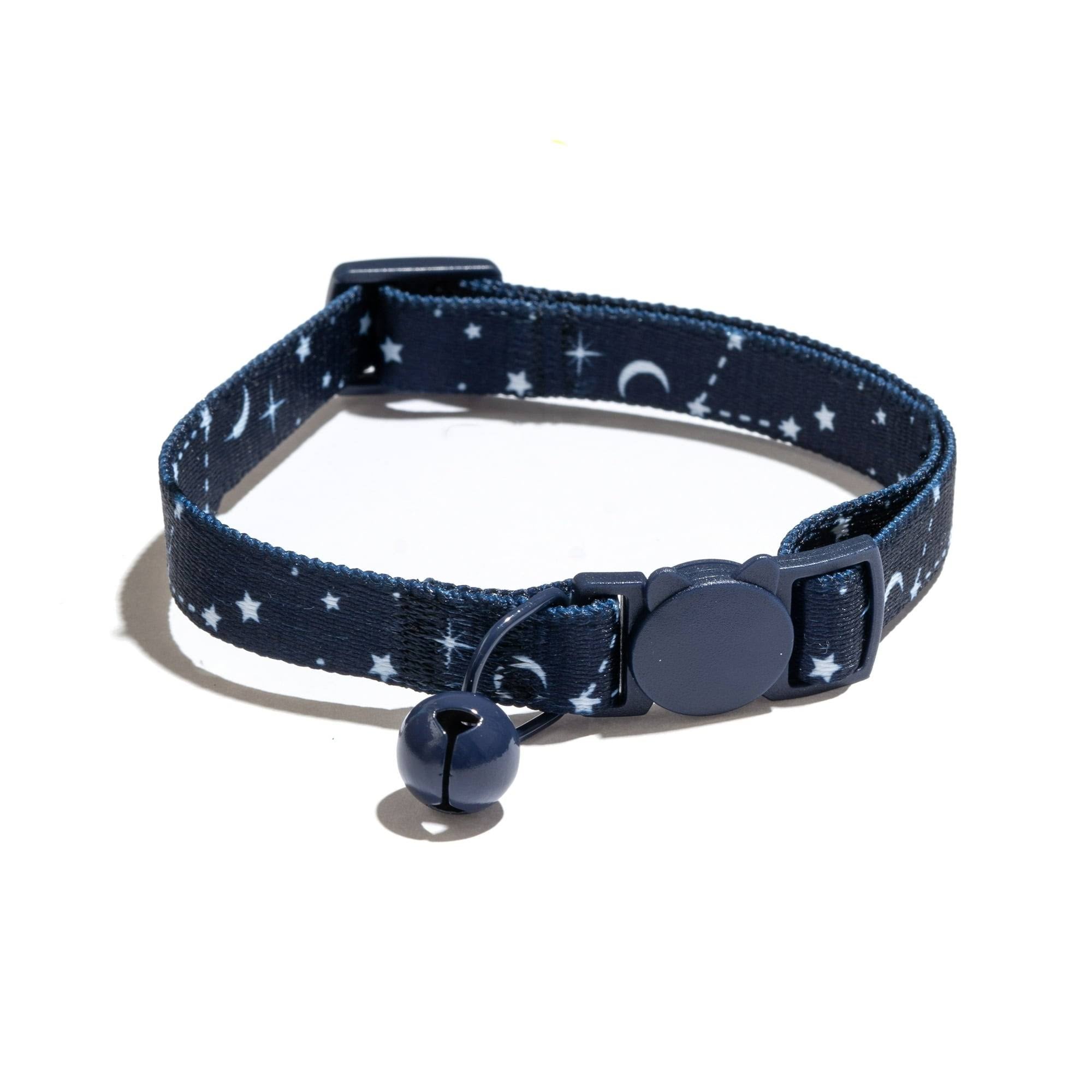 Celestial Print Breakaway Cat Collar – Blue