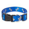 Reflective Adjustable Dog Collar – Blue
